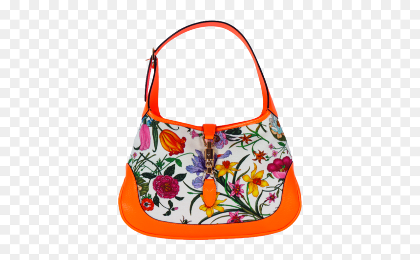 Gucci Floral, HD Png Download - gucci bag png