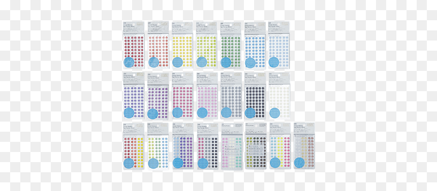 Stalogy Circular Masking Tape Patches Ø8mm - Electric Blue, HD Png Download - tape texture png