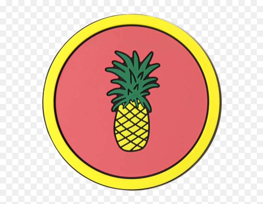 Now With White Details Instead Of Black - Circle, HD Png Download - black and white pineapple png