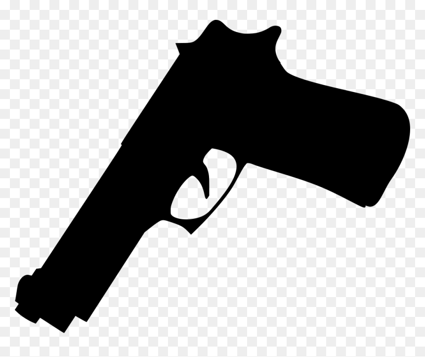 Gun Clipart Transparent Background, HD Png Download - pointing gun png