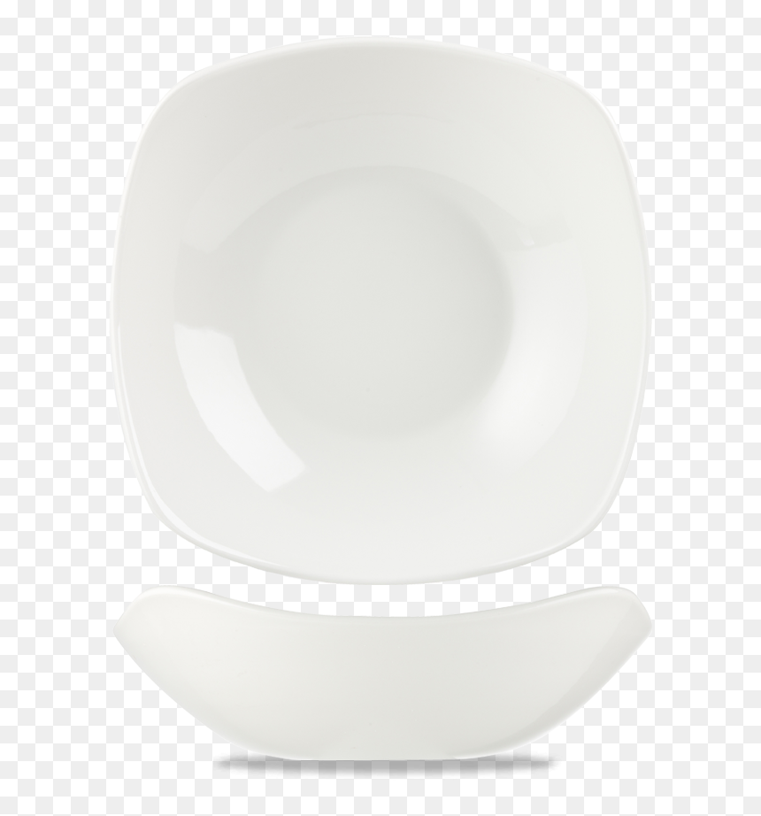 Ac952box Churchill Xsquared Bowl 8in 20cm Wh Sq9 - Plate, HD Png Download - stack of plates png