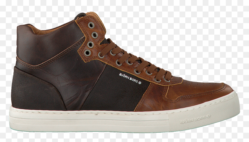 Brown Bjorn Borg Sneakers Montana Mid Pull M - Sneakers, HD Png Download - montana outline png