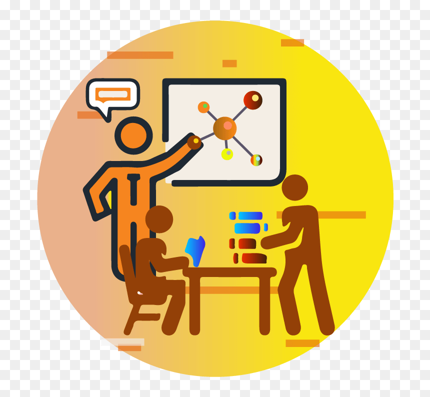 Secondary Chemistry Bishan Bedok Tampines Inclass Discussions - Icono Alumnos Estudiando Png, Transparent Png - chemistry icon png
