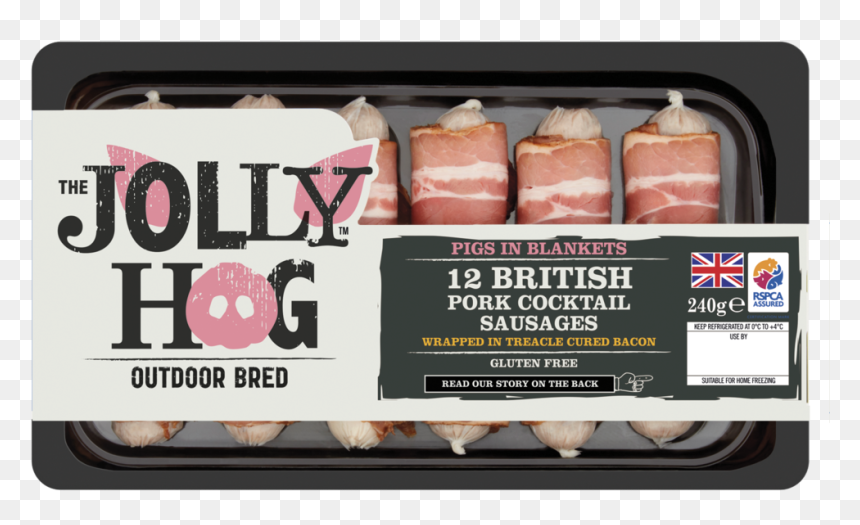 Pibs - Jolly Hog Pigs In Blankets, HD Png Download - blankets png