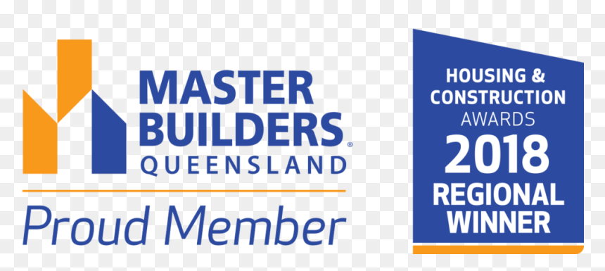H&c 2018 Regional Winner Logo Transparent - Master Builders Qld Member, HD Png Download - blue aura png