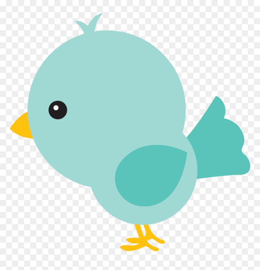 Aves Pass Ros Corujas - Kawaii Bird Drawing, HD Png Download - aves png