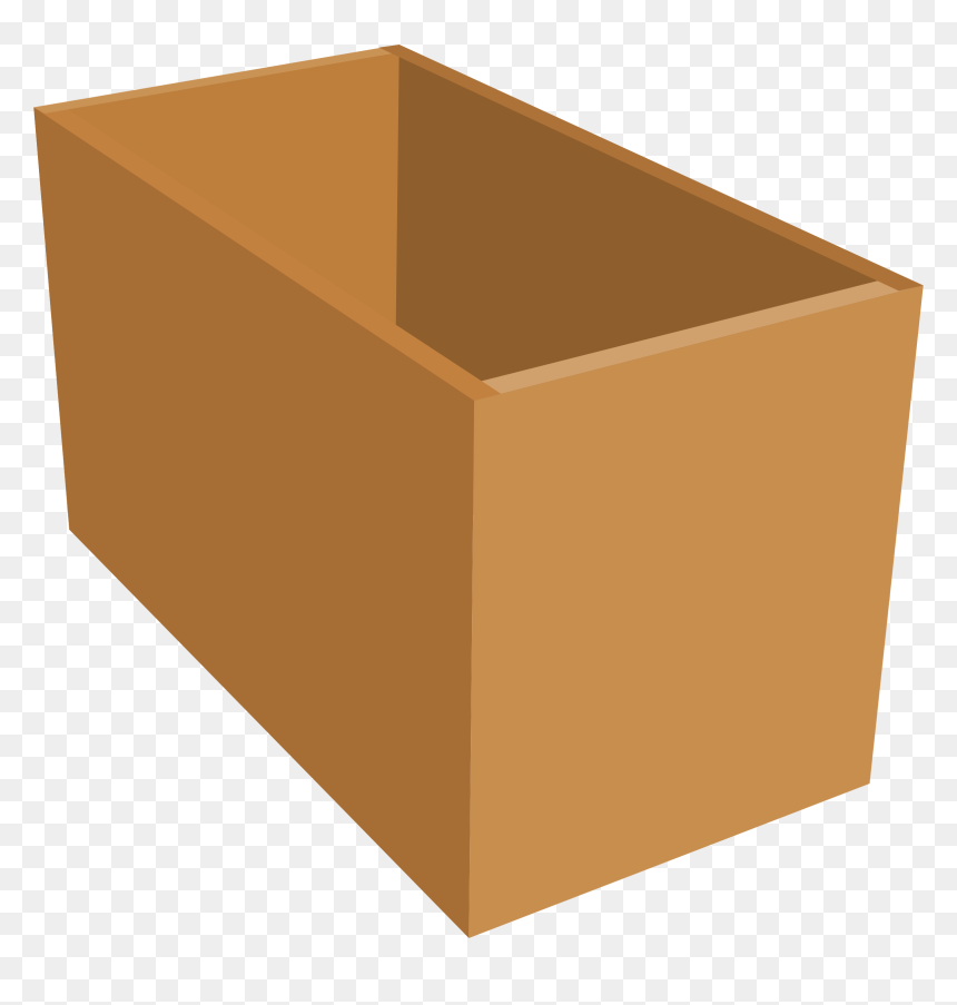 Wooden Box Clipart , Png Download - Wood Box Perspective, Transparent Png - box clipart png