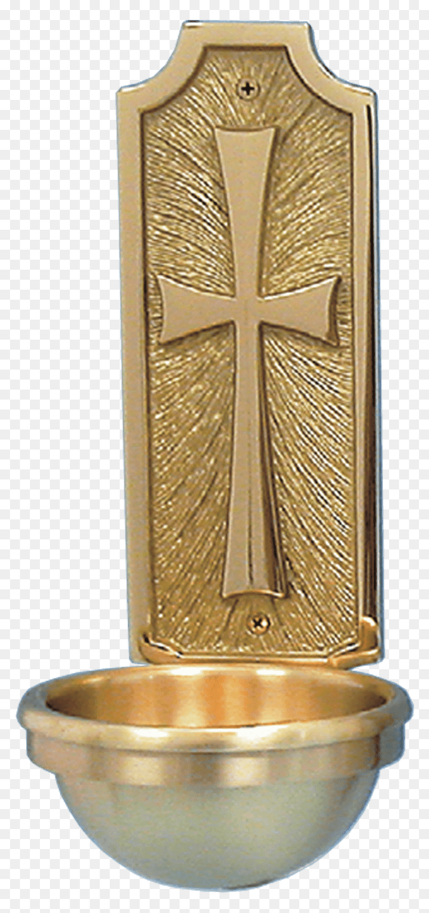 Cast Bronze Holy Water Font Gift Image - Holy Water Font Png, Transparent Png - holy water png