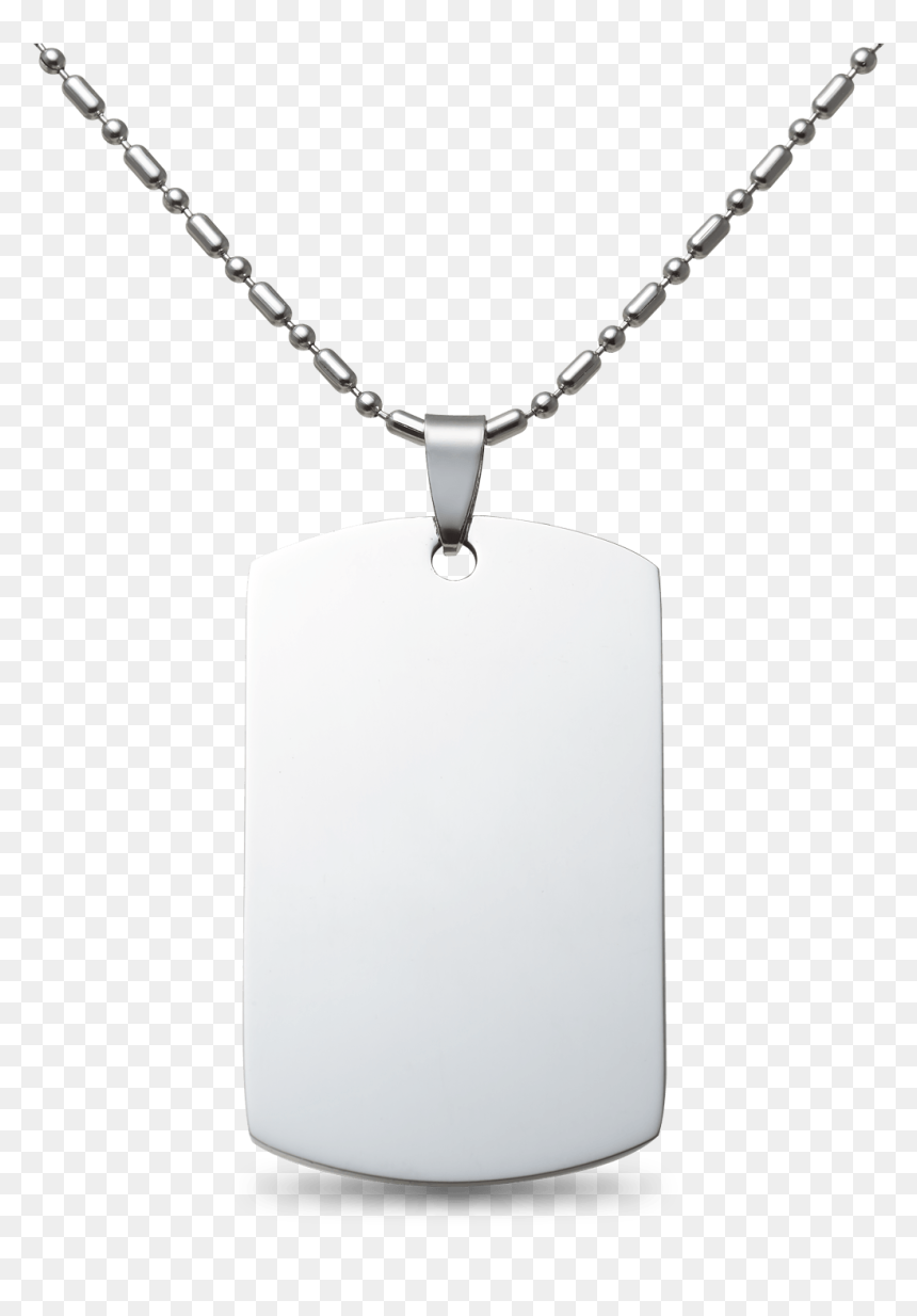 Locket Dog Tag Necklace Charms & Pendants Chain, HD Png Download - locket png