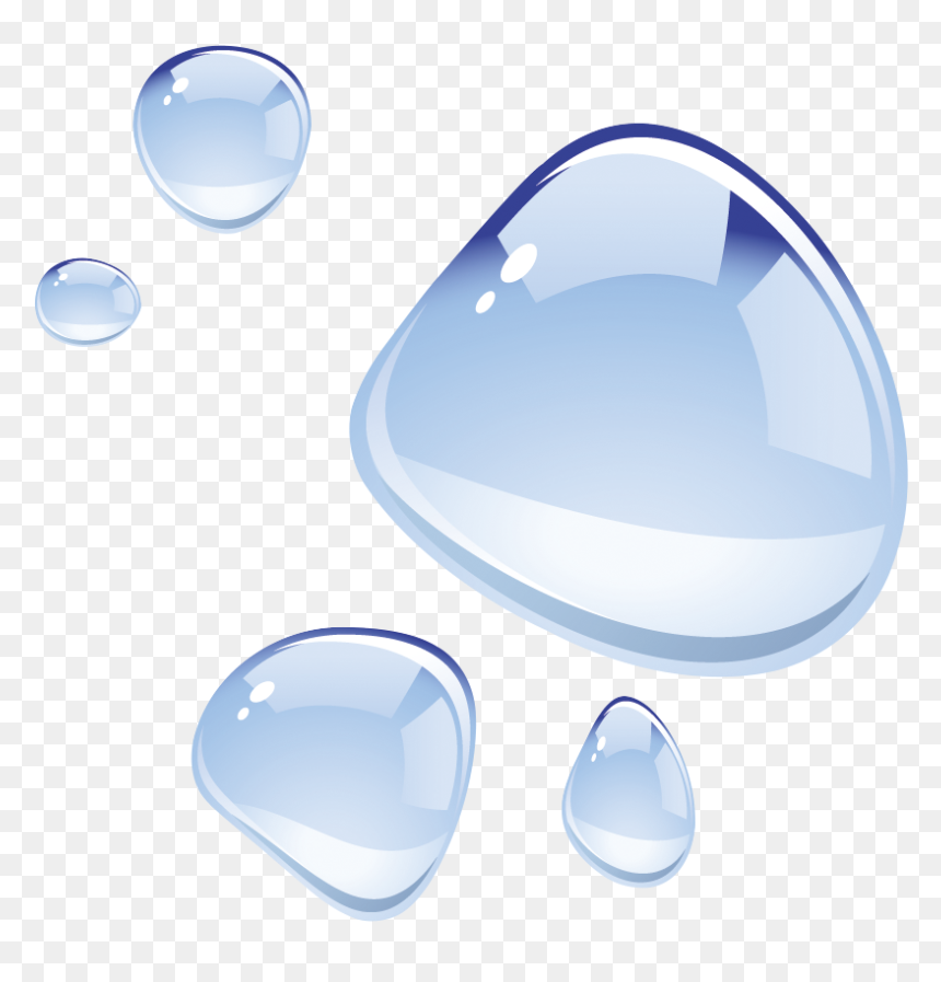 Drop Water Clip Art Drops Icon Transprent - Rear-view Mirror, HD Png Download - water drop icon png