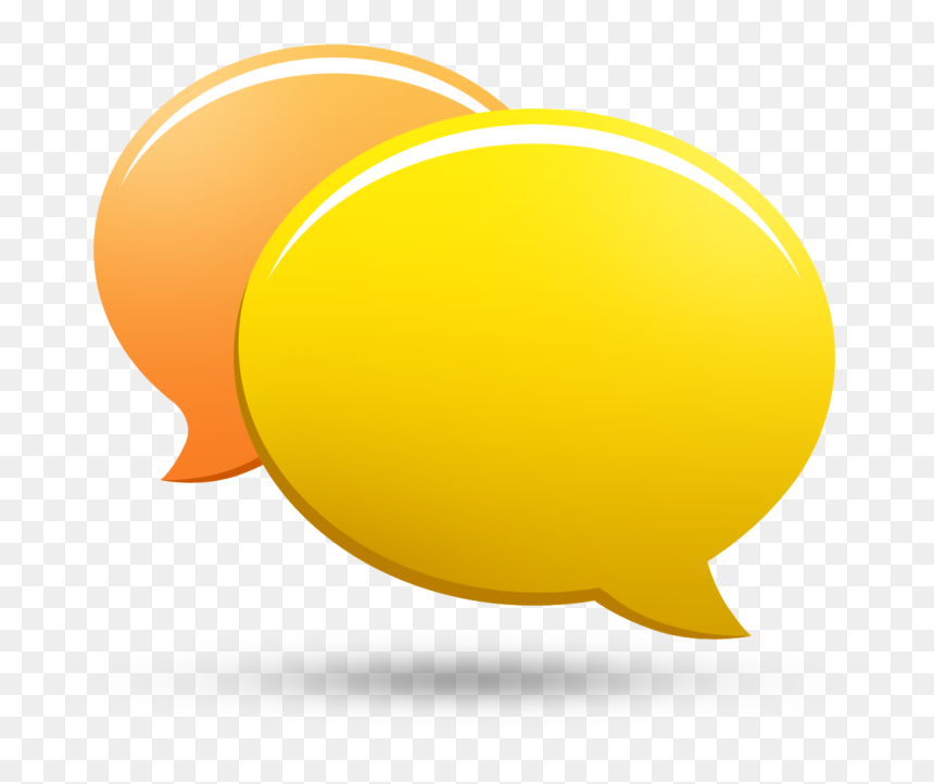 Chatting Clipart, HD Png Download - chat icons png