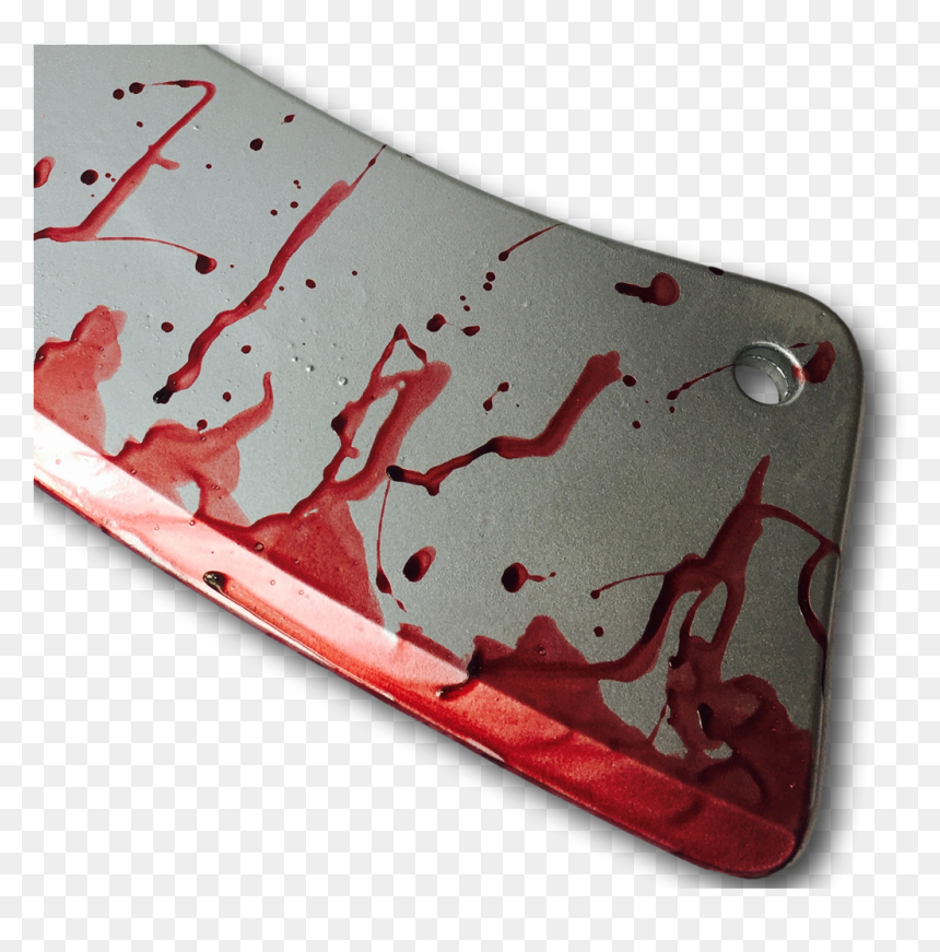 Bloody Meat Cleaver - Bloody Knife Png With Transparent Background, Png Download - cleaver png