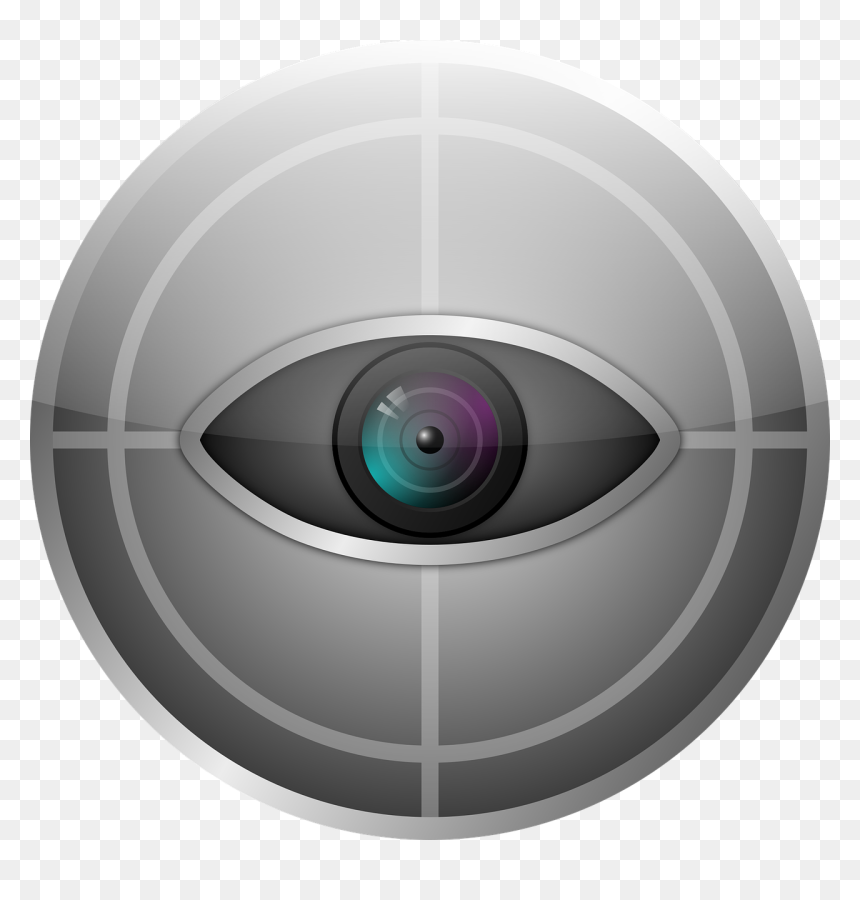 Olho De Camera Png, Transparent Png - camera iris png