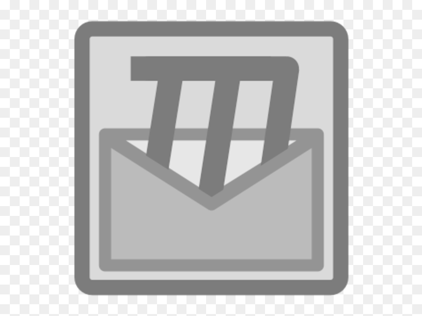 Mozilla Mail Icon - Clip Art, HD Png Download - mail symbol png