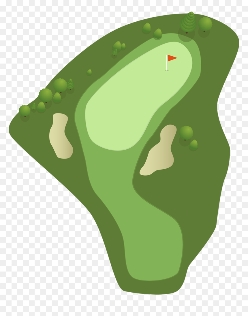 Hole-3 - Tree, HD Png Download - golf course png