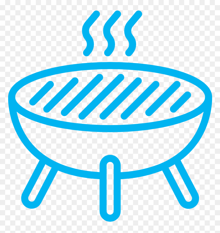 Icon-grills - Vector Graphics, HD Png Download - bbq icon png