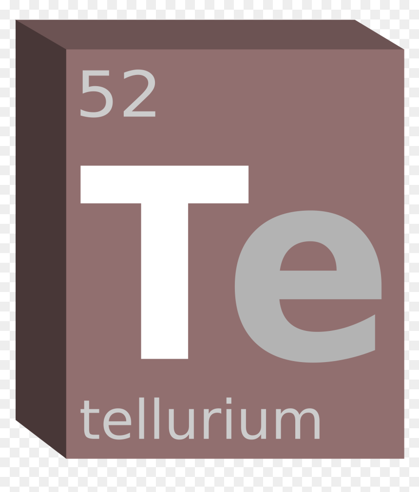 Tellurium Block- Chemistry Clip Arts - Nuestros Famous Pizza & Wings, HD Png Download - chemistry icon png
