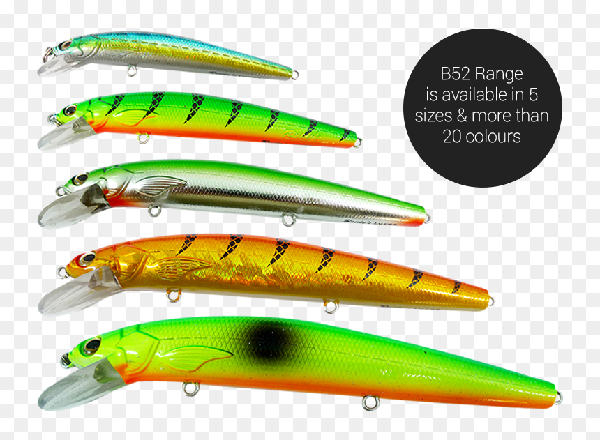 B52range - Bait Fish, HD Png Download - fishing lure png