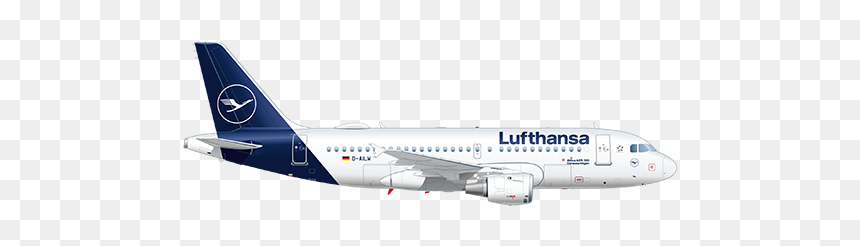 Lufthansa Airbus A319 100, HD Png Download - cockpit png