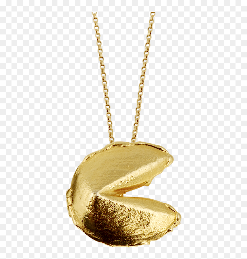 Locket Necklace Png - Fortune Cookie Lovket, Transparent Png - locket png