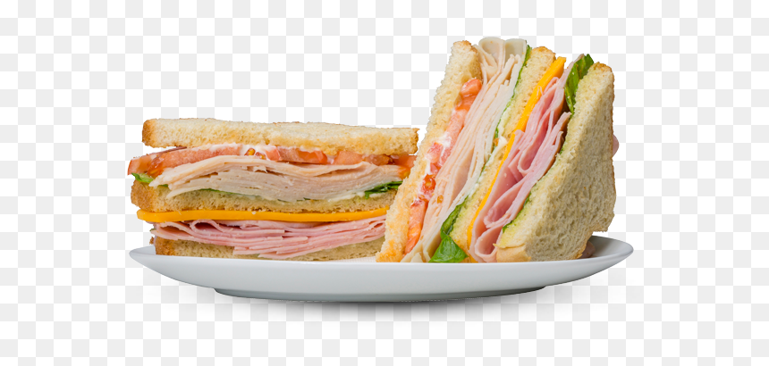 Double Decker - Fast Food, HD Png Download - club sandwich png