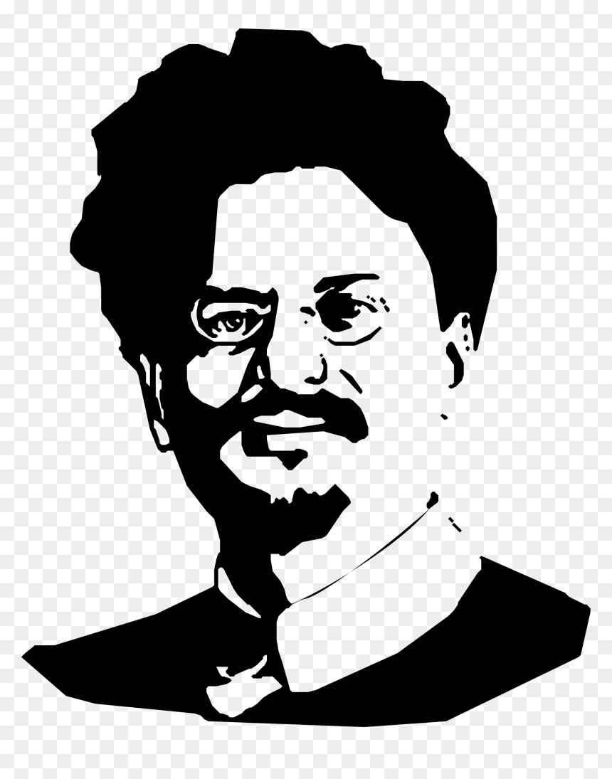 Leon Trotsky Clip Arts - Trotsky Png, Transparent Png - stalin face png