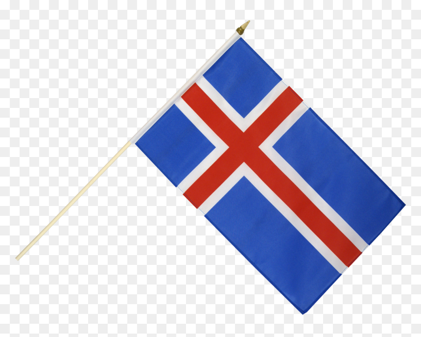 Iceland Hand Waving Flag - Iceland Flag Transparent, HD Png Download - iceland flag png