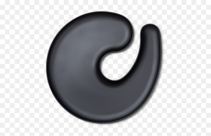 1handplate Big Matt Black Plate With A Hole For A Wine - Metal, HD Png Download - stack of plates png