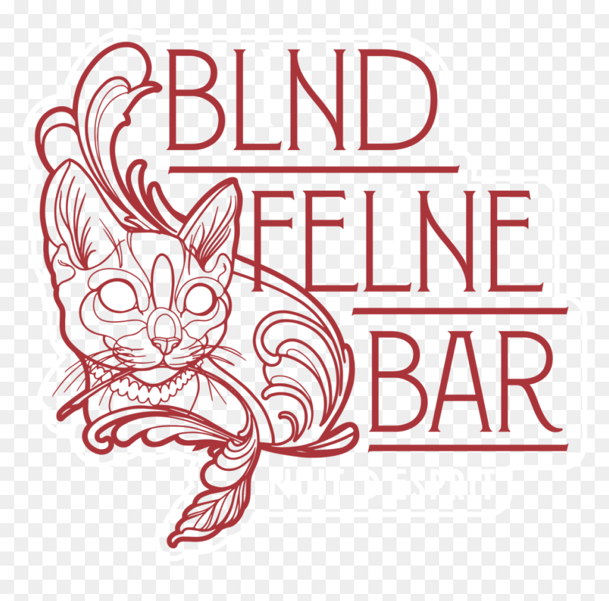 Blind Feline Main Nobackground - Illustration, HD Png Download - cat ear png