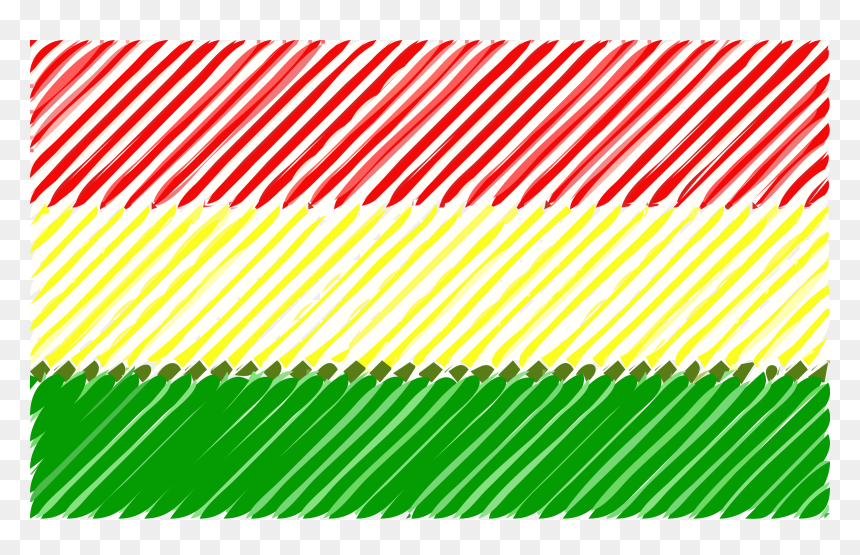 Bolivia Flag Linear Clip Arts - Transparent Luxembourg Flag, HD Png Download - bolivia flag png