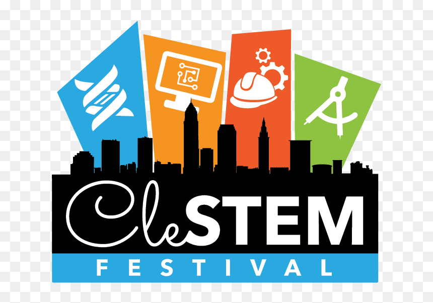 Skyline Of Cleveland Oh Sticker , Png Download - Graphic Design, Transparent Png - cleveland skyline png