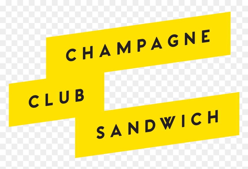Champagne Club Sandwich Logo, HD Png Download - club sandwich png
