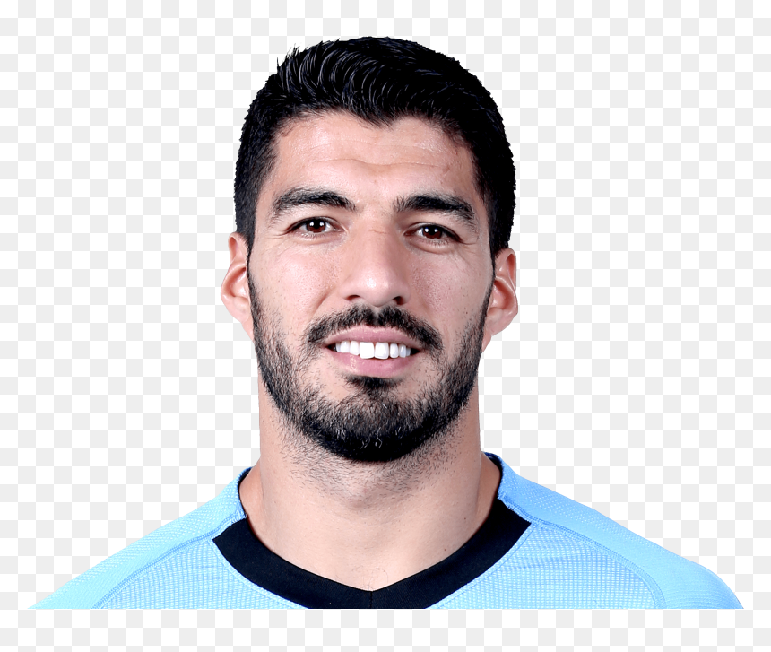 Short Hair Man Png, Transparent Png - luis suarez png