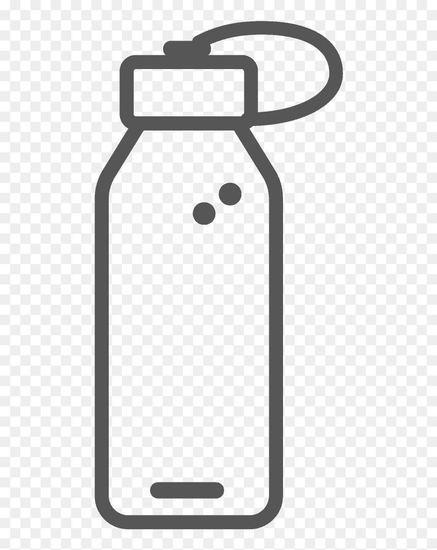 Water Bottle, HD Png Download - water bottle icon png