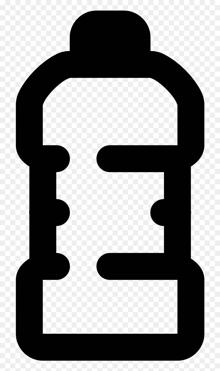 Bottle Of Water Icon, HD Png Download - water bottle icon png