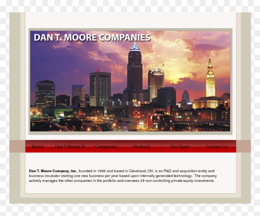Night Scene Wallpaper Building, HD Png Download - cleveland skyline png