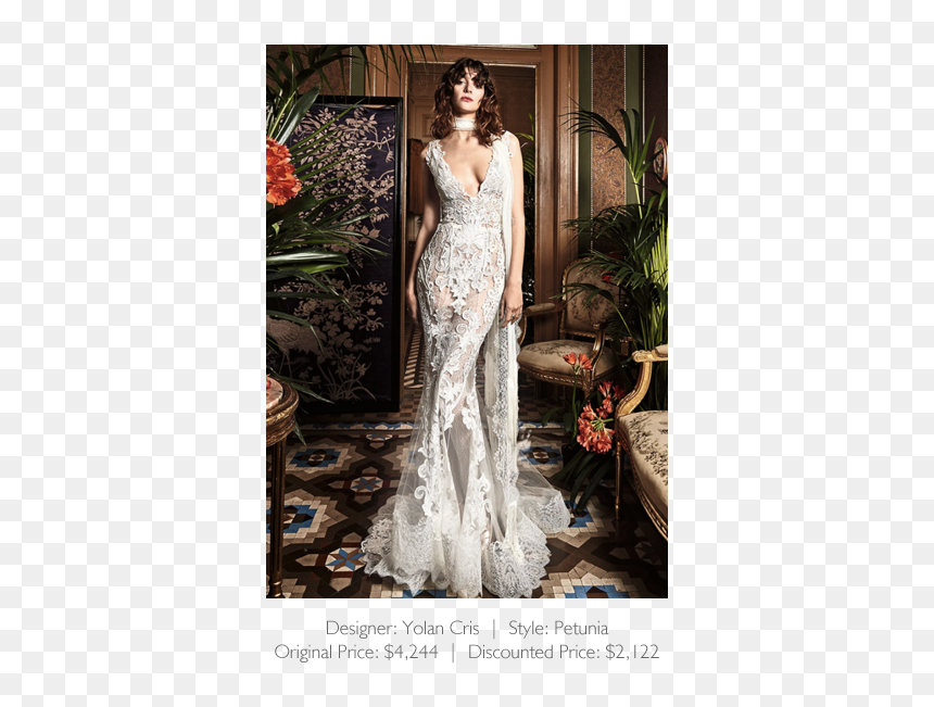 Petunia Dress Yolan Cris, HD Png Download - petunia png