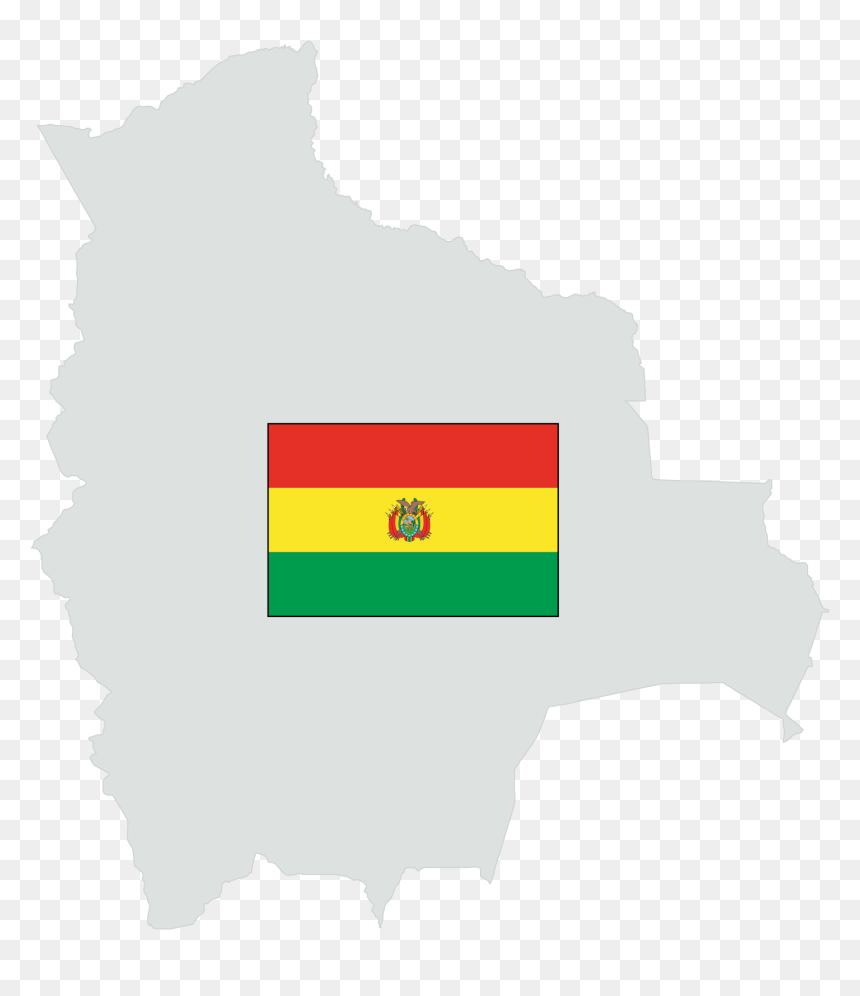 Indigenous Peoples In Bolivia Map, HD Png Download - bolivia flag png