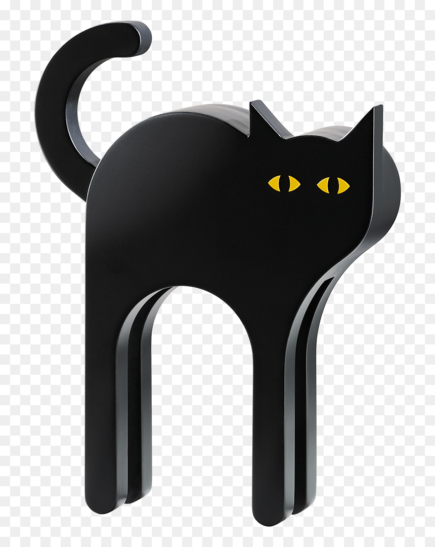Black Cat, HD Png Download - cat ear png