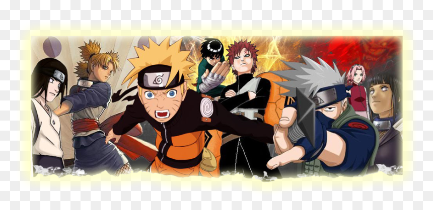 Narutocharacters - Naruto, HD Png Download - naruto characters png