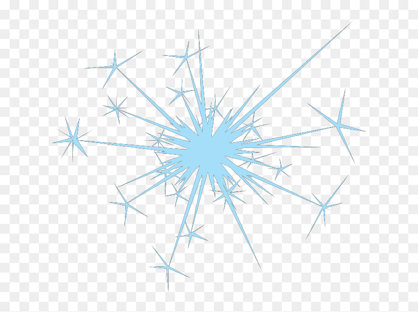 Illustration, HD Png Download - blue sparkle png