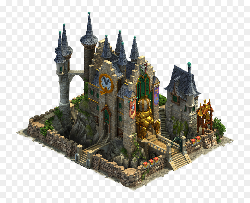 Elven House Concept Art, HD Png Download - human scale png