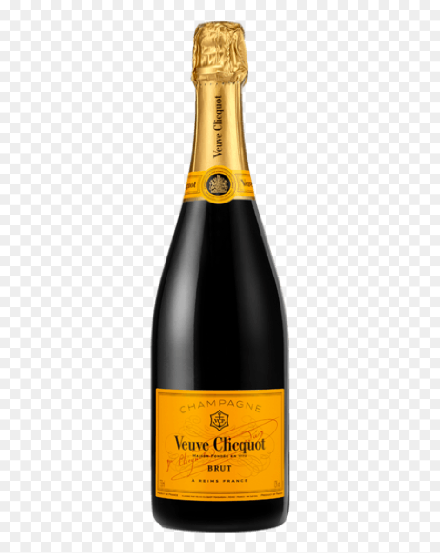 Veuve Clicquot, HD Png Download - gold champagne bottle png