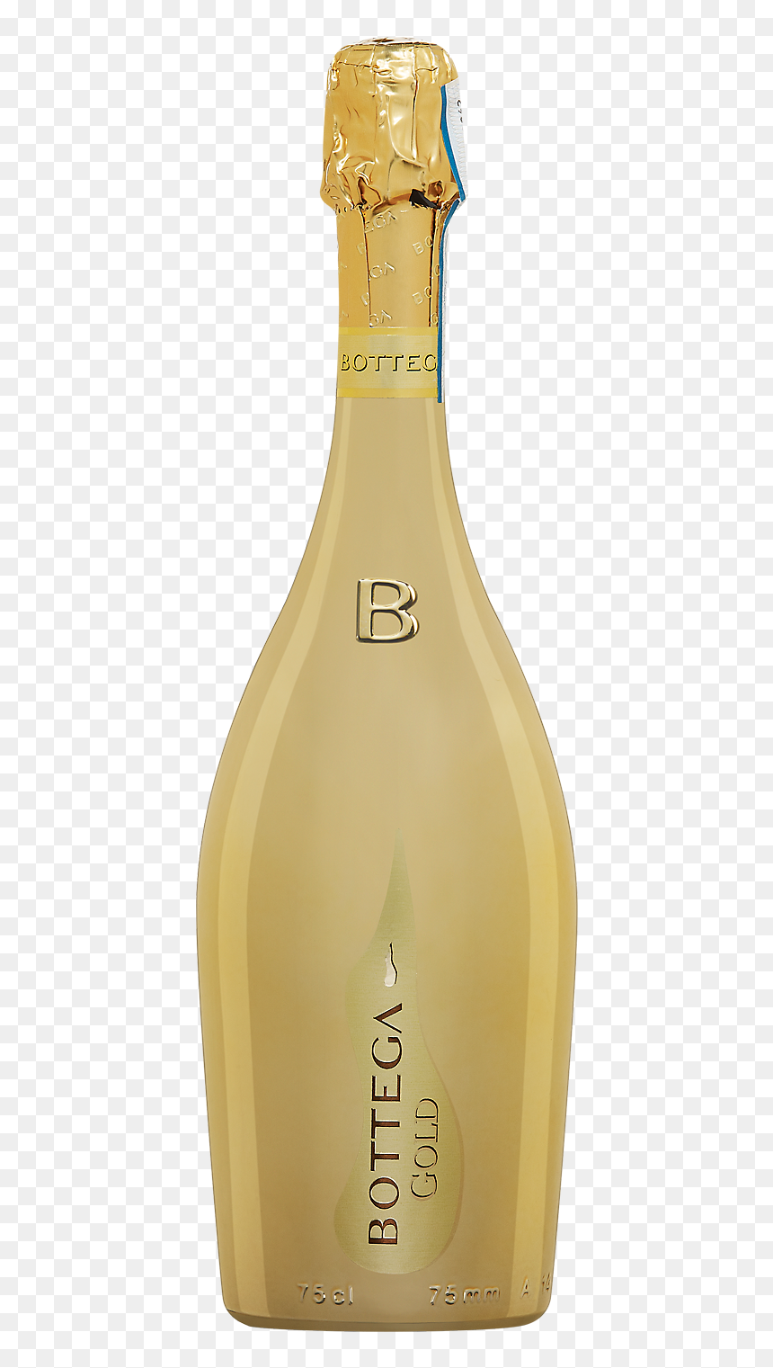 Bottega Gold Prosecco - Glass Bottle, HD Png Download - gold champagne bottle png