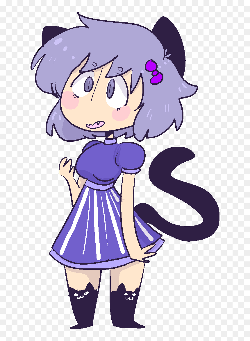 Nyan Neko Sugar Girls Oc, HD Png Download - cat girl png