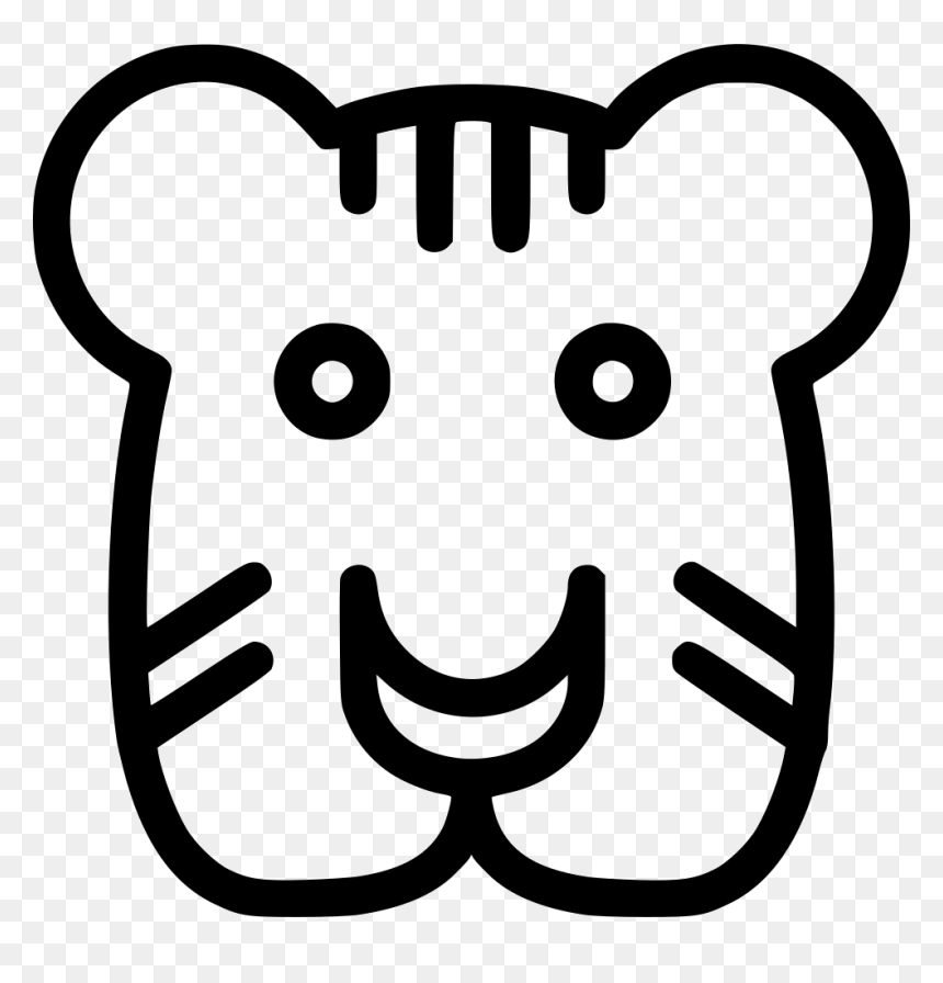 Tiger - Cara De Leon En Cuadricula, HD Png Download - tiger icon png