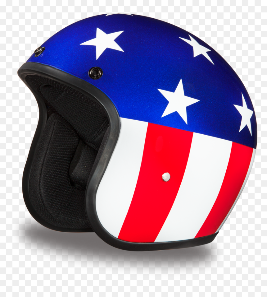 Daytona Helmet Captain America, HD Png Download - captain america mask png