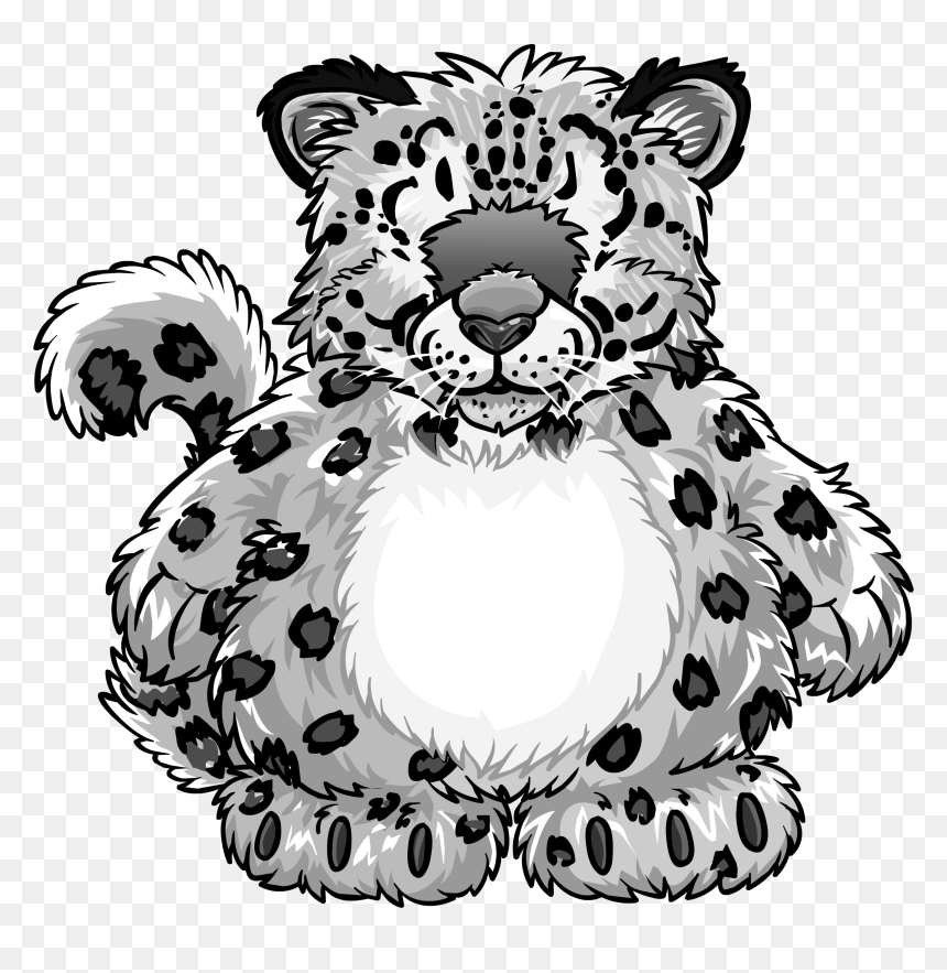 Club Penguin Rewritten Wiki - Snow Leopard Costume Club Penguin, HD Png Download - tiger icon png