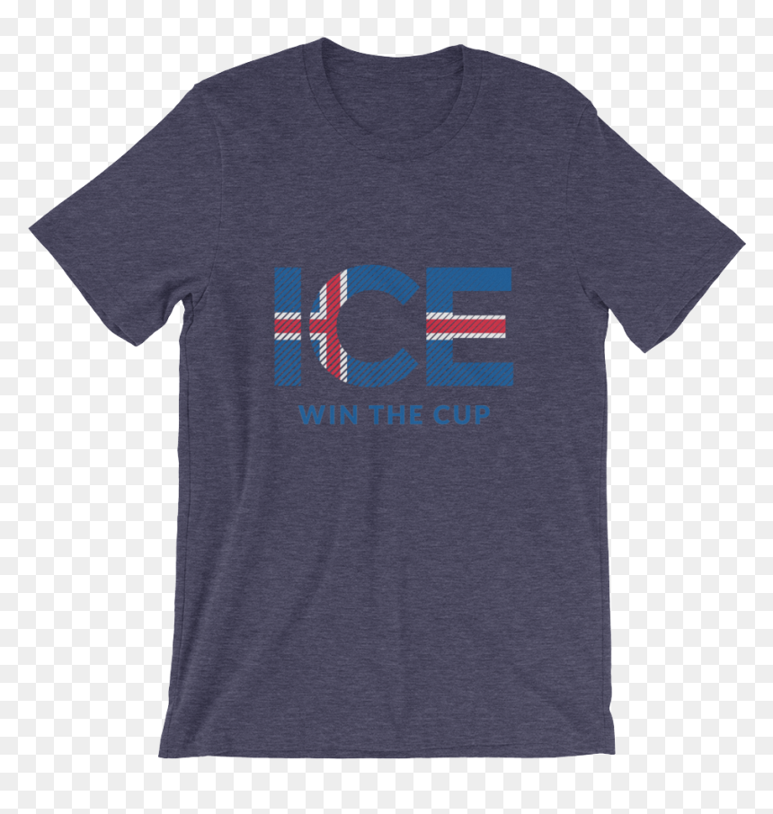 Iceland Flag Short Sleeve Unisex T Shirt - T-shirt, HD Png Download - iceland flag png