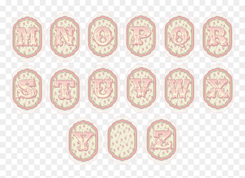 Alphabet, HD Png Download - shabby chic png
